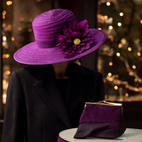 Step Back in Time with this Gorgeous Vintage Derby-Style Sun Hat! main image 7